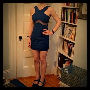 Blue trixxi dress